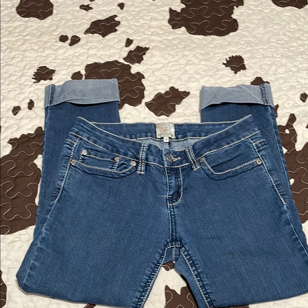 Classic Blue Women's Capris size8